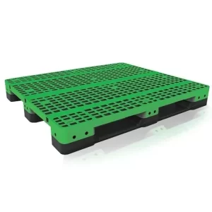 100x120 cm Açık 3 Kızaklı Akıllı Depo Plastik Paleti